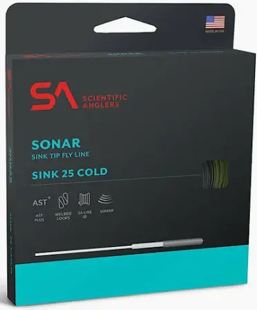 Scientific Anglers Sonar Sink Tip Fly Line / Sink 25 Cold S6