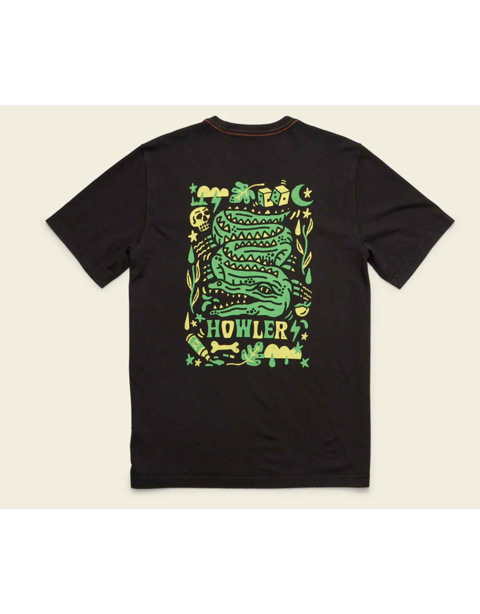 Howler HOWLER Slithering Gators Pocket T-Shirt