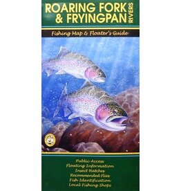 Shook Publishing Roaring Fork & Fryingpan Rivers Fishing Map & Floater's Guide