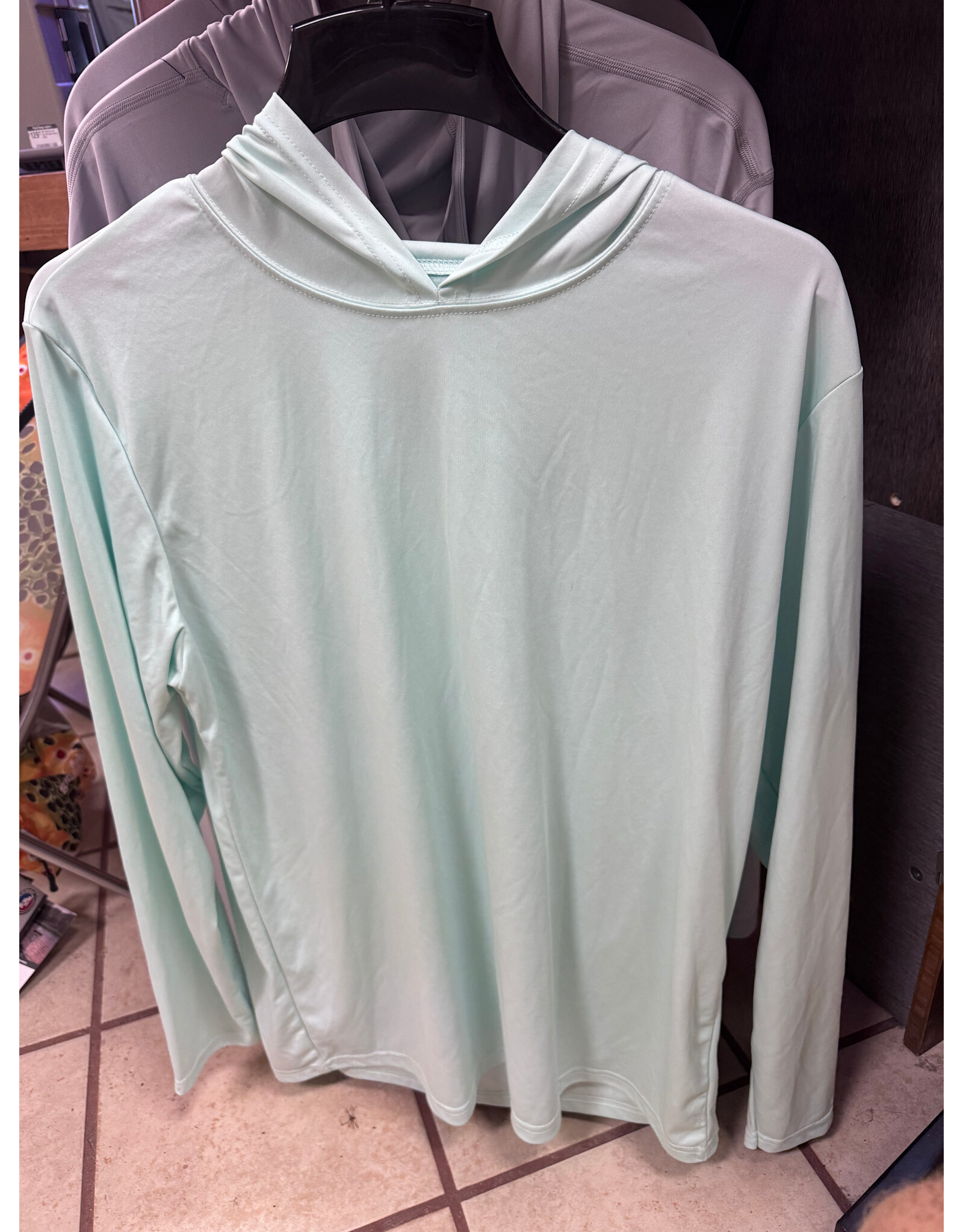 Sea Threads Sun Hoody (Sea Foam-Large)