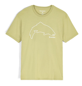 Simms Simms Trout Outline T-Shirt