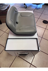 Riocraft Rio Craft Dual Lid Dry Box w/ Low Back Padded Seat (32" L X 16" W X 16" H)