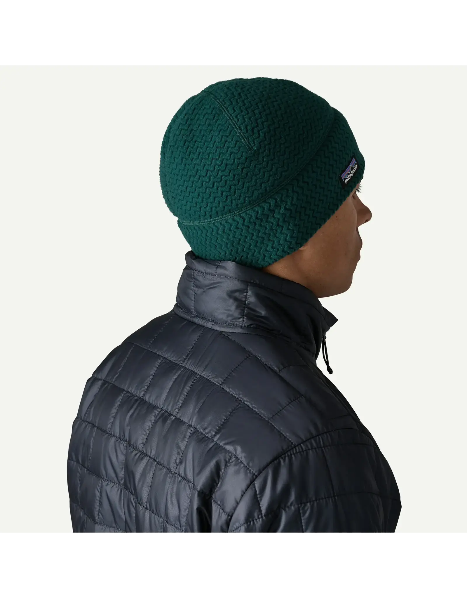 Patagonia Patagonia R1 Air Beanie Old Growth Green