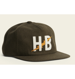Howler Big HB Snapback Hat (Dark Olive)