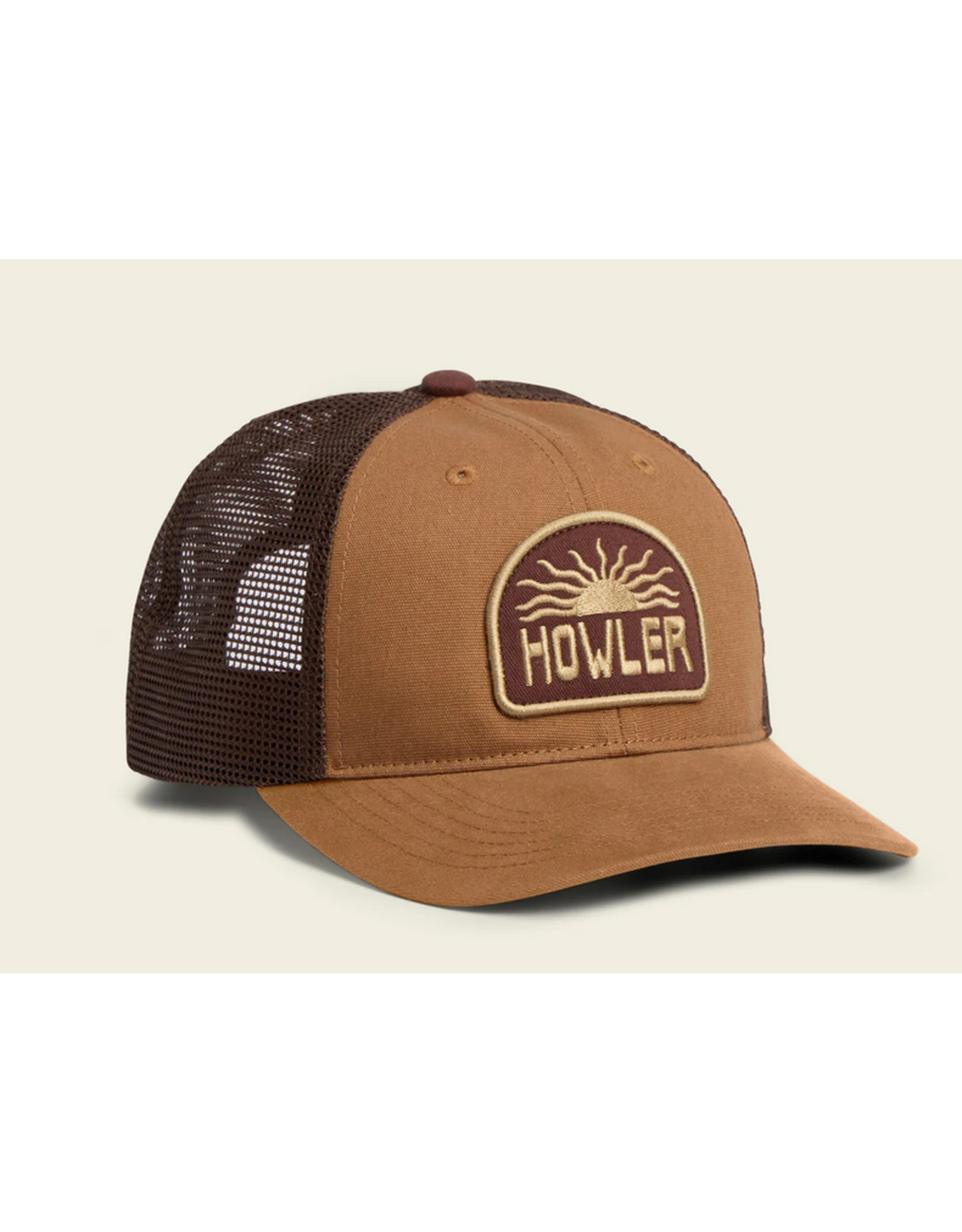 Howler Howler El Sol Standard Trucker Hat (Brown)