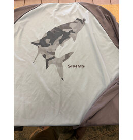 Simms SIMMS LS Tech Tee *Sample Sale (Tarpon Camo- Size L)