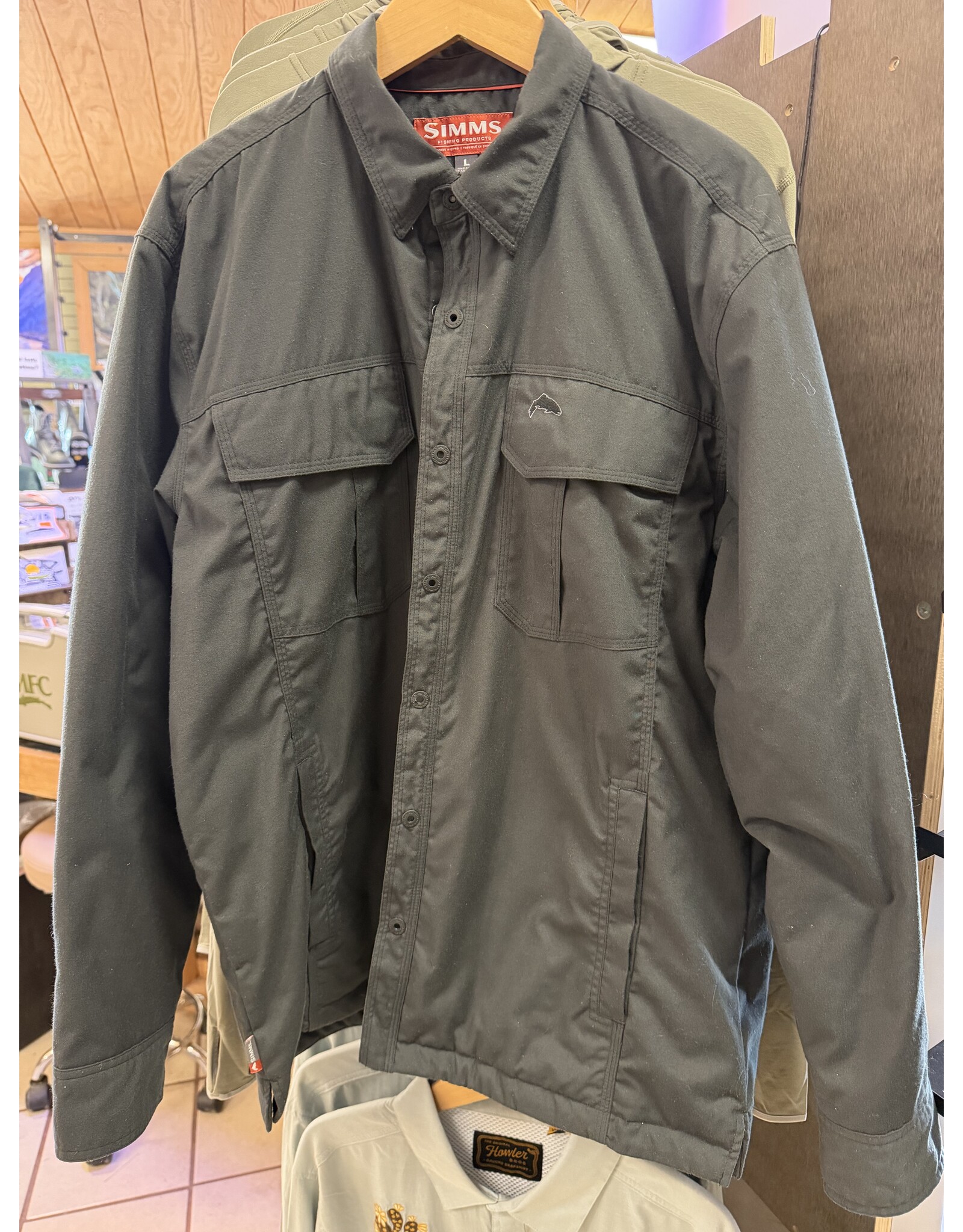 Simms SIMMS Campfire Jacket (Black) *Sample Sale Size L