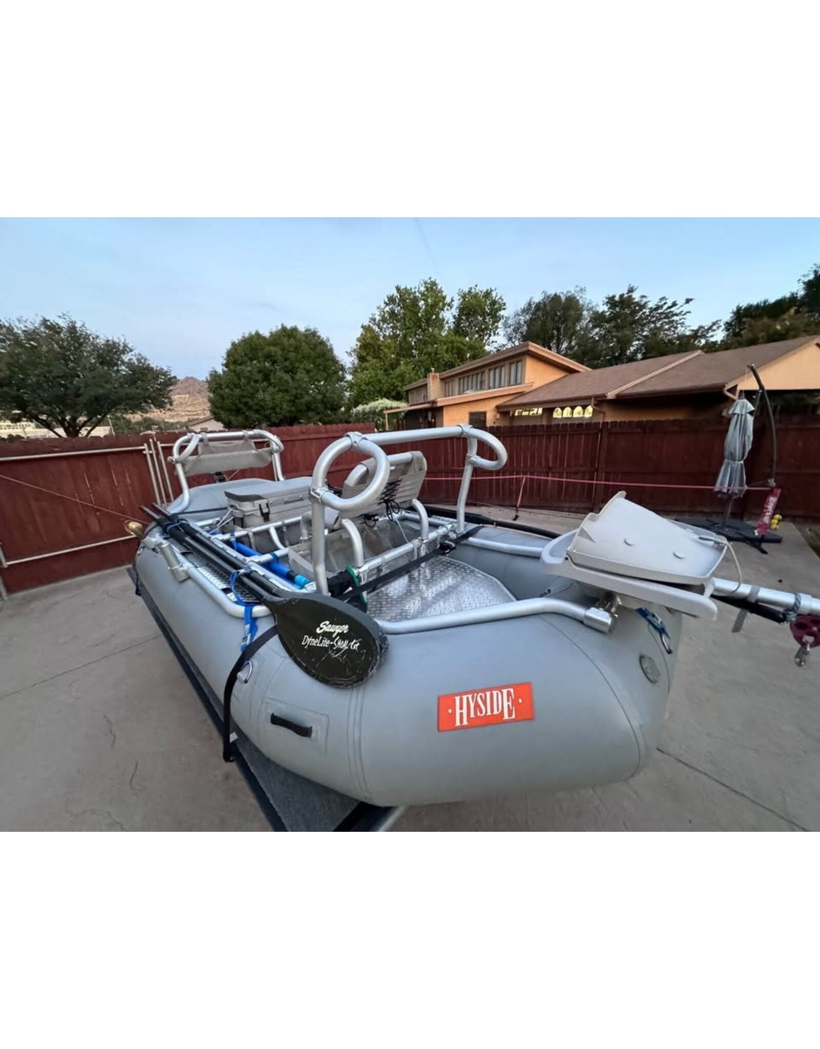 Hyside Hyside Pro Riverboat Works 13' Fishing Raft