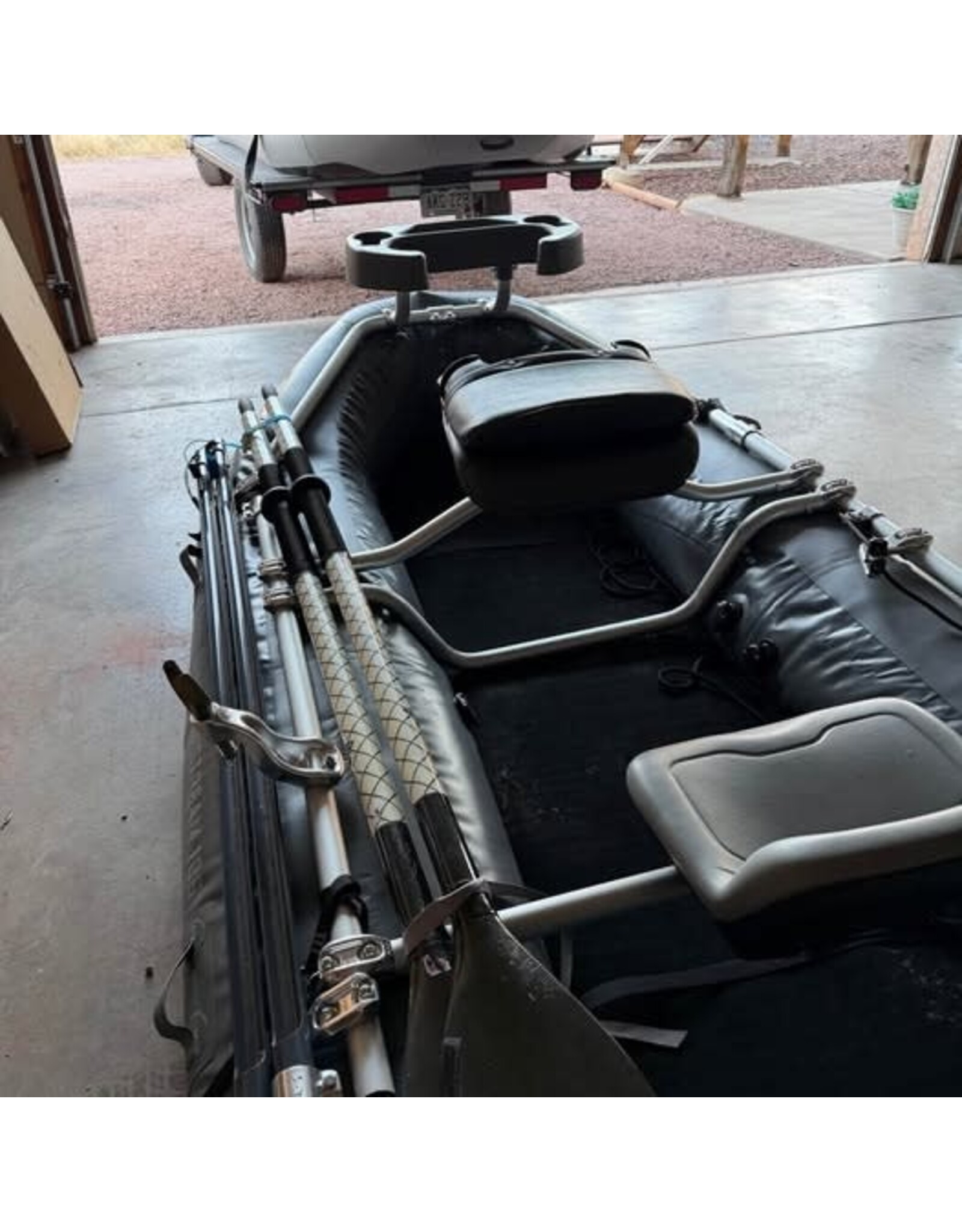 NRS NRS Slipstream 106 Fishing Raft w/ Sawyer Oars