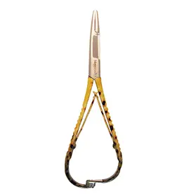 MFC River Steel Mitten Scissor Clamp (River Camo- Brown Trout)