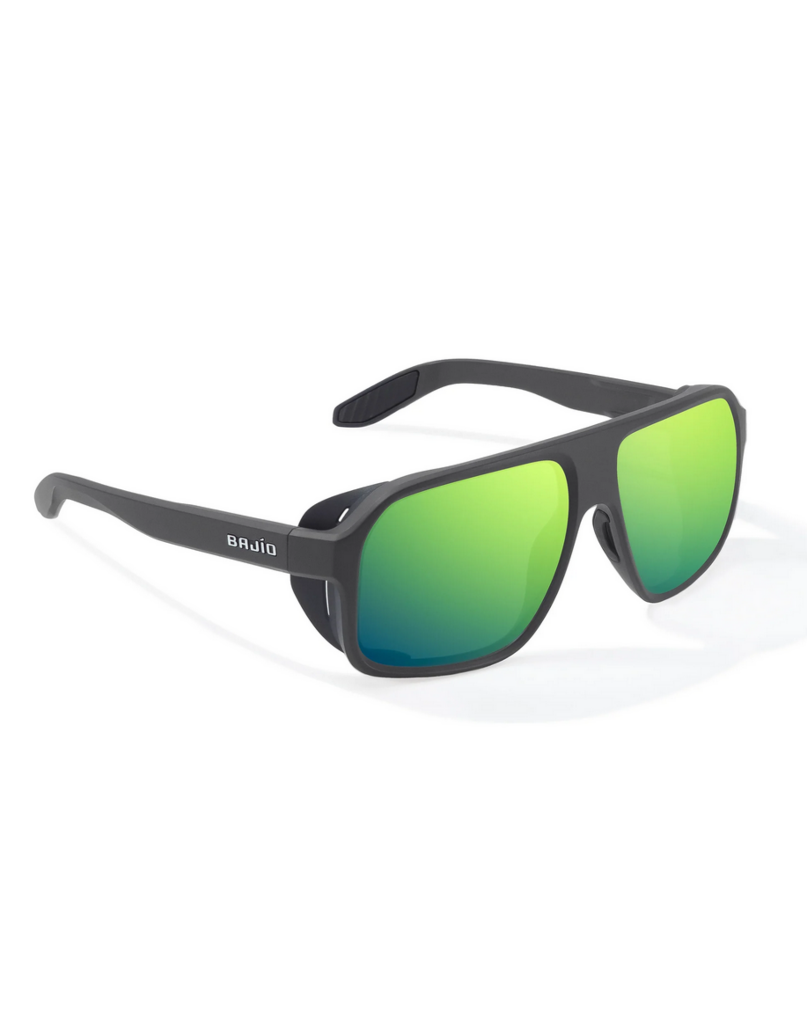 Bajio Bajio Cocho (Graphite Black Matte- Green Mirror Poly)