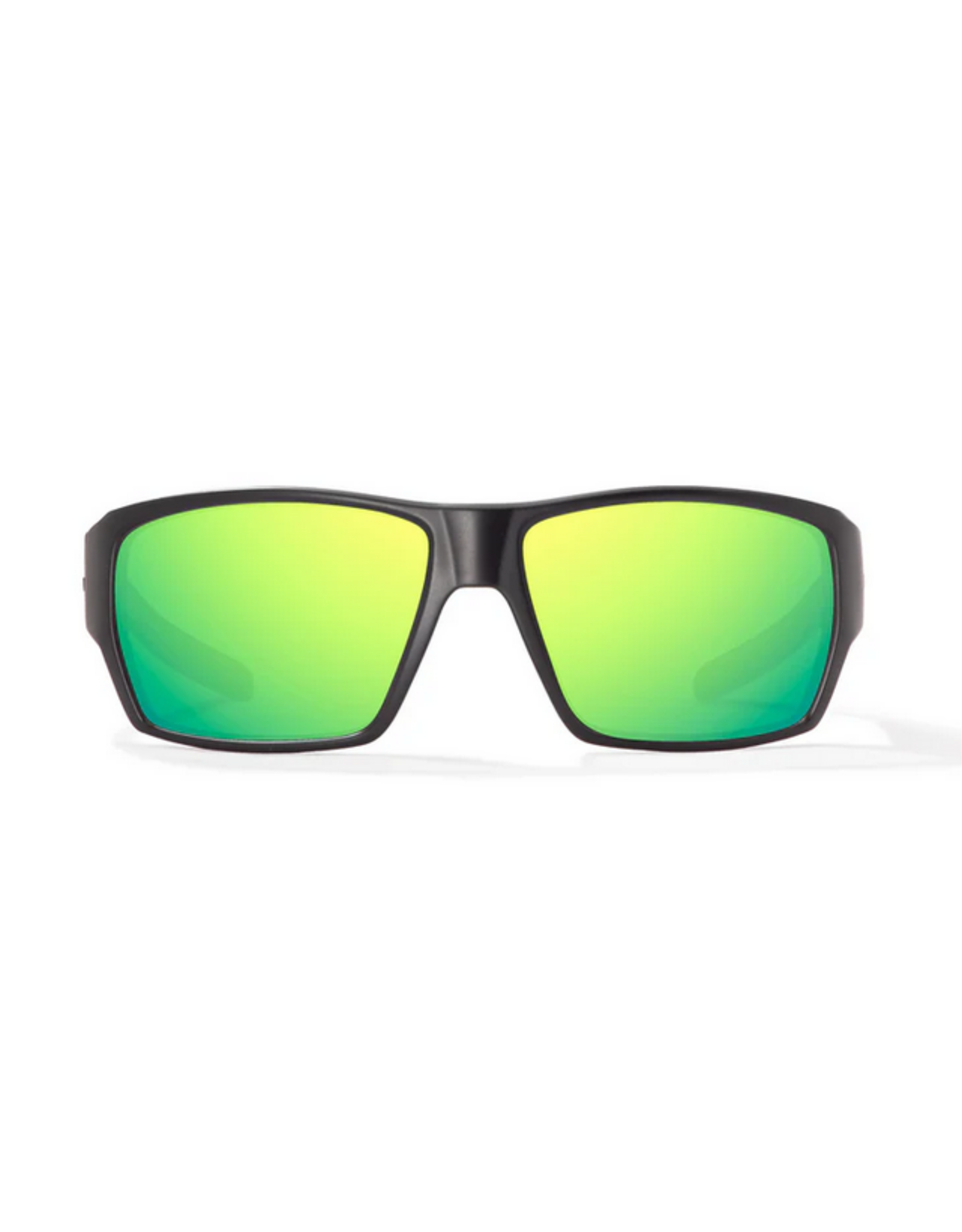 Bajio Bajio Vega Readers (Black Matte-Green Mirror Poly) +2.50