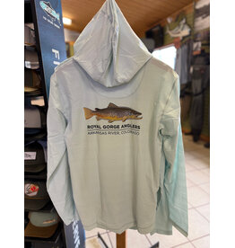 Rep Your Water RGA Brown Trout Flolite Sun Hoody