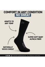 Hollow Hollow Alpaca Crew Socks