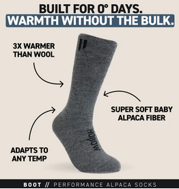 Hollow Hollow Boot Sock