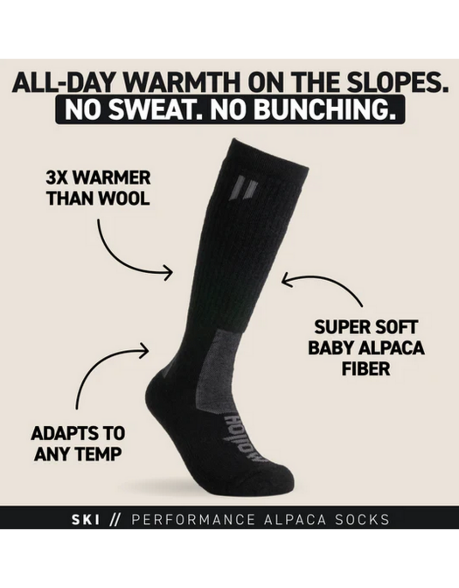 Hollow Hollow Ski Socks