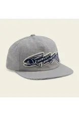 Howler HOWLER Trout Bolt Snapback (Grey Grid Cord)
