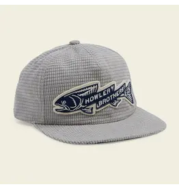 Howler HOWLER Trout Bolt Snapback (Grey Grid Cord)