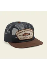 Howler HOWLER Redfish Feedstore Snapback (Brown/ Grey)