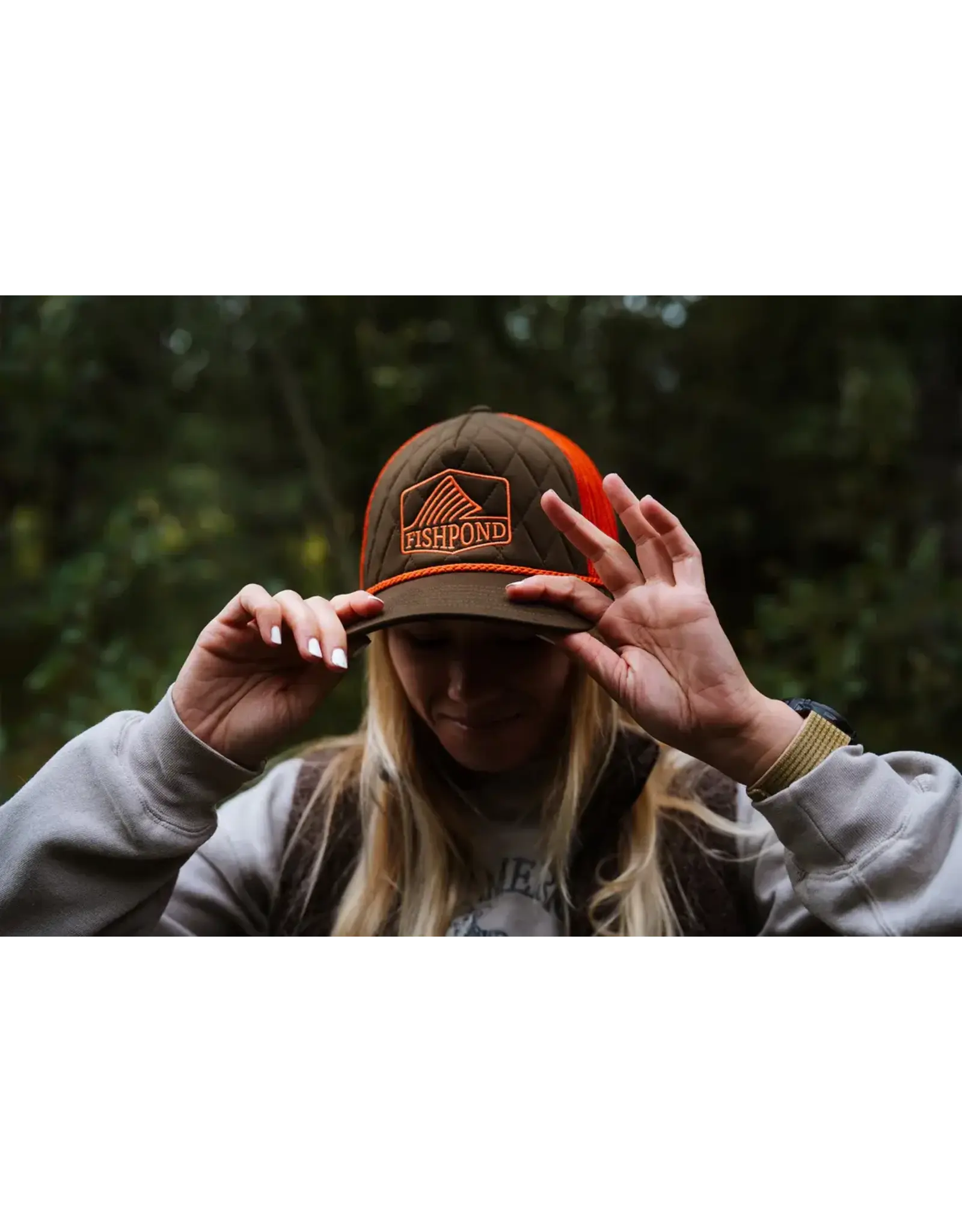 Fishpond Fishpond Dorsal Fin Quilted Trucker Hat