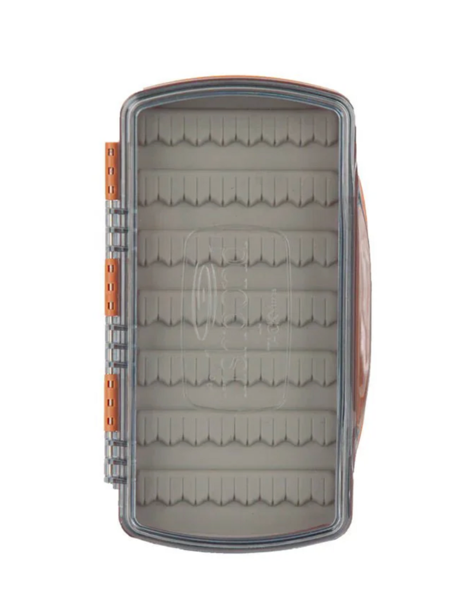 Fishpond Tacky Pescador Fly Box Medium (Burnt Orange Clear Top)