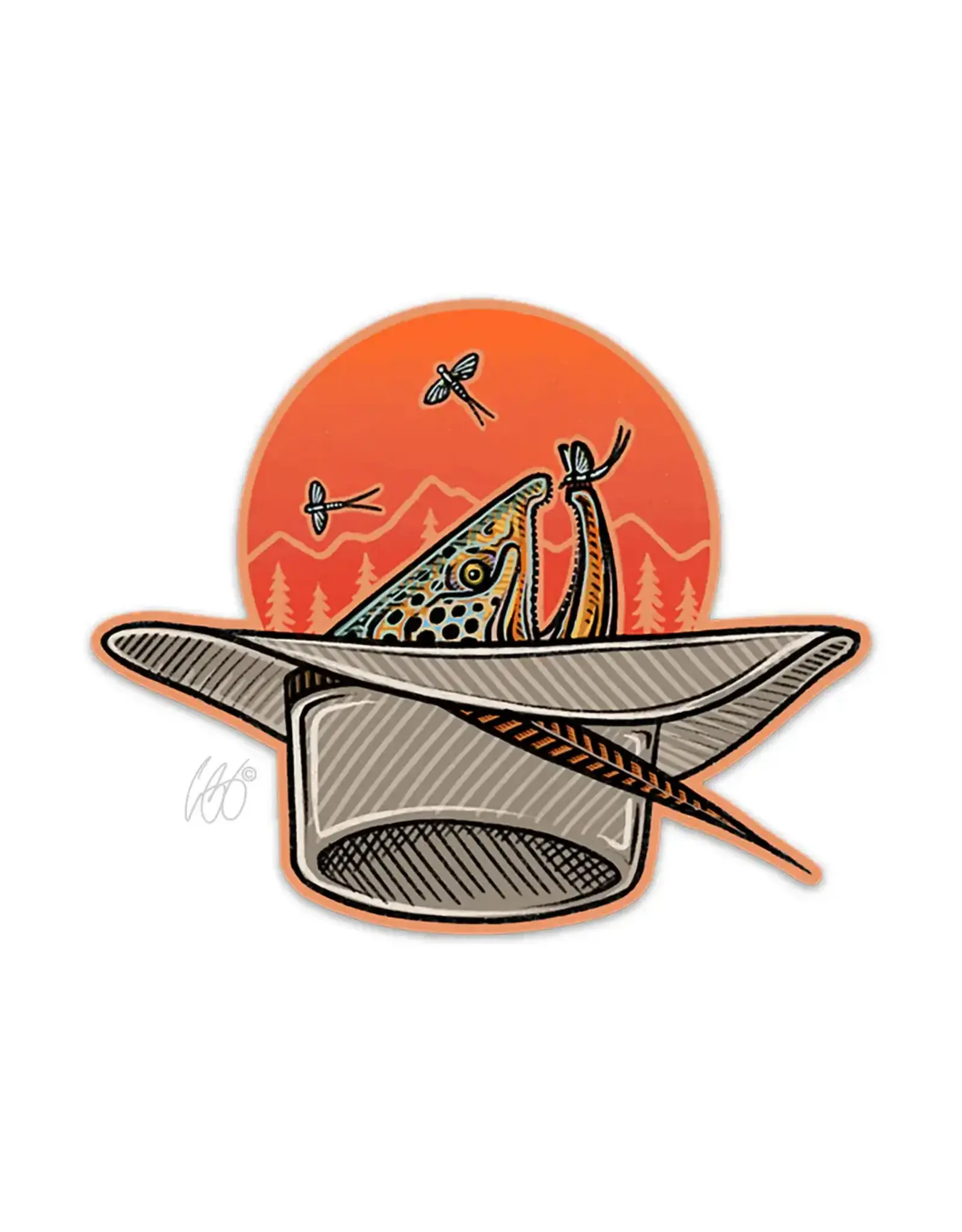 Casey Underwood Casey Underwood Stetson Sipper Decal