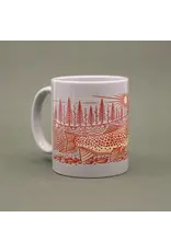 Casey Underwood Casey Underwood Western Rise Coffee Mug