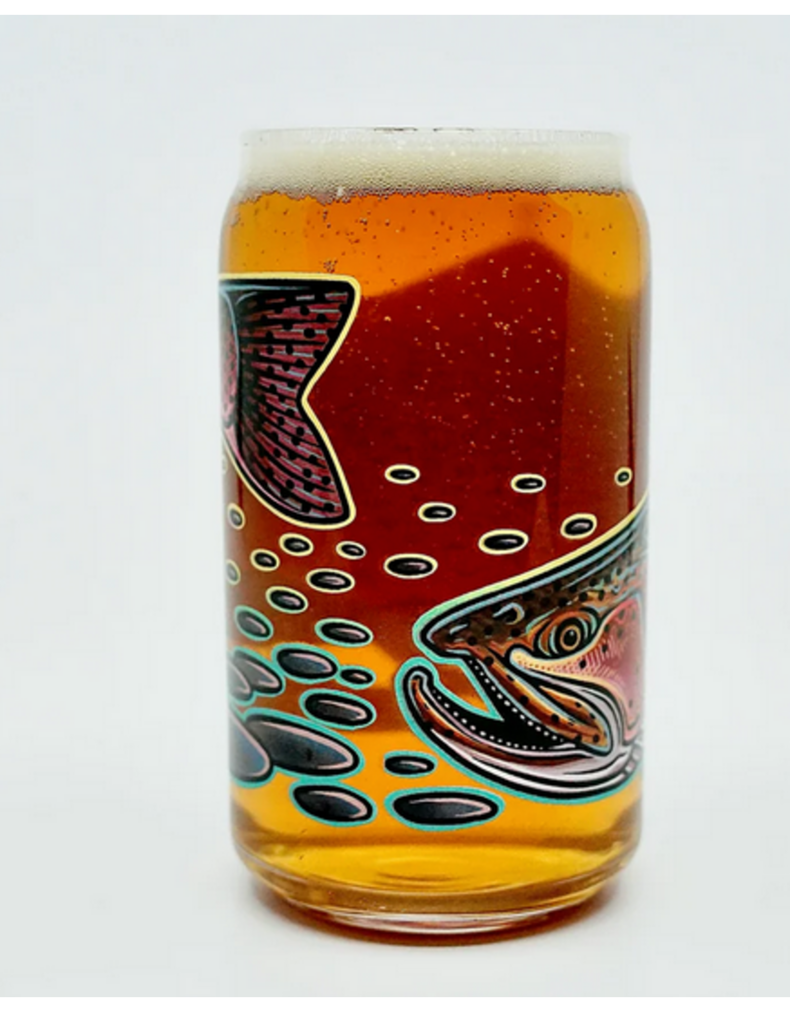 Casey Underwood Underwood Rainbow Trout Beer Glass
