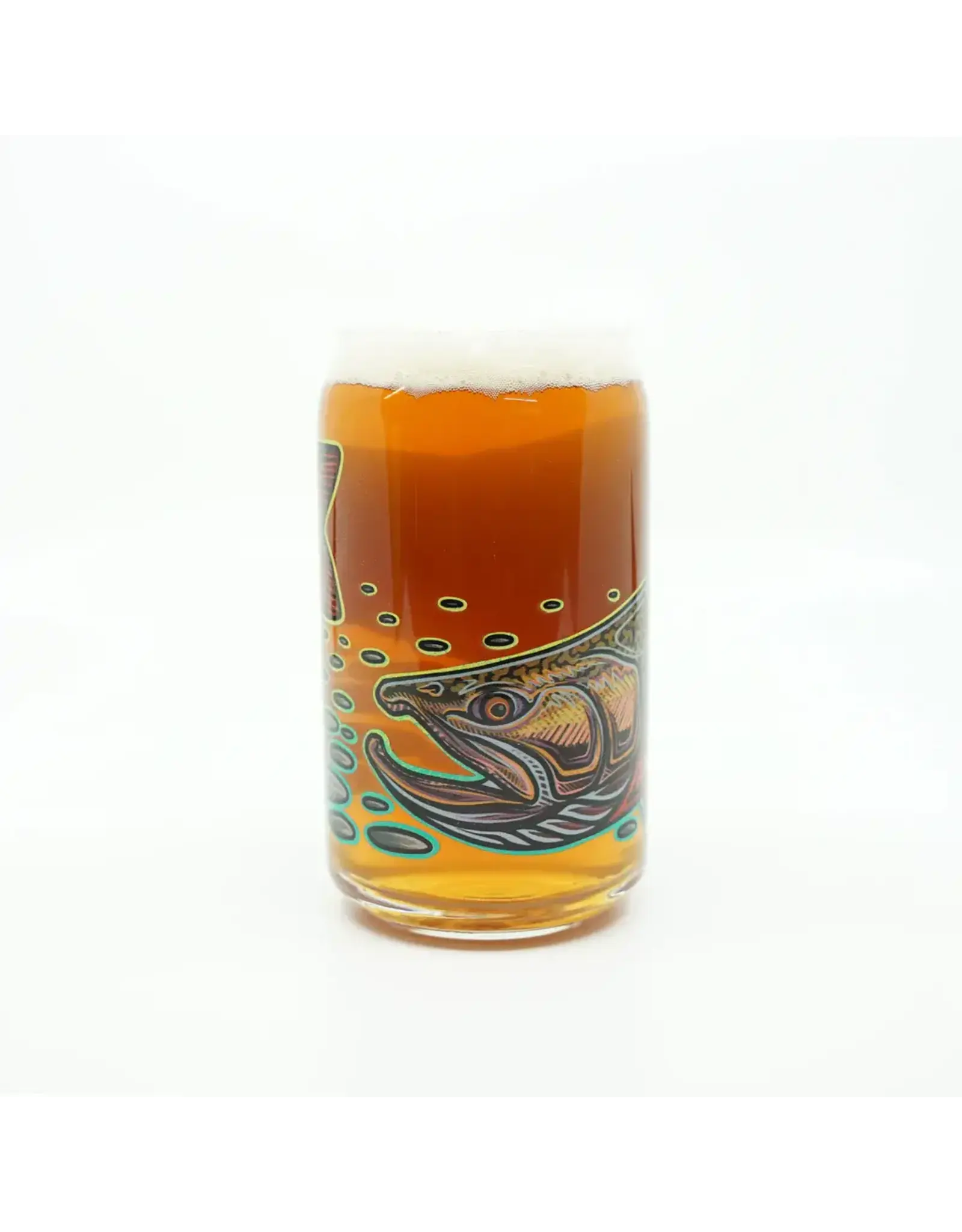 Casey Underwood Underwood Brook Trout Beer Glass