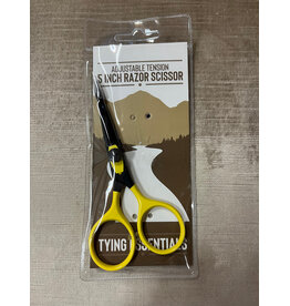 South Fork South Fork ADustable Tension 5" Razor Scissors / Yellow
