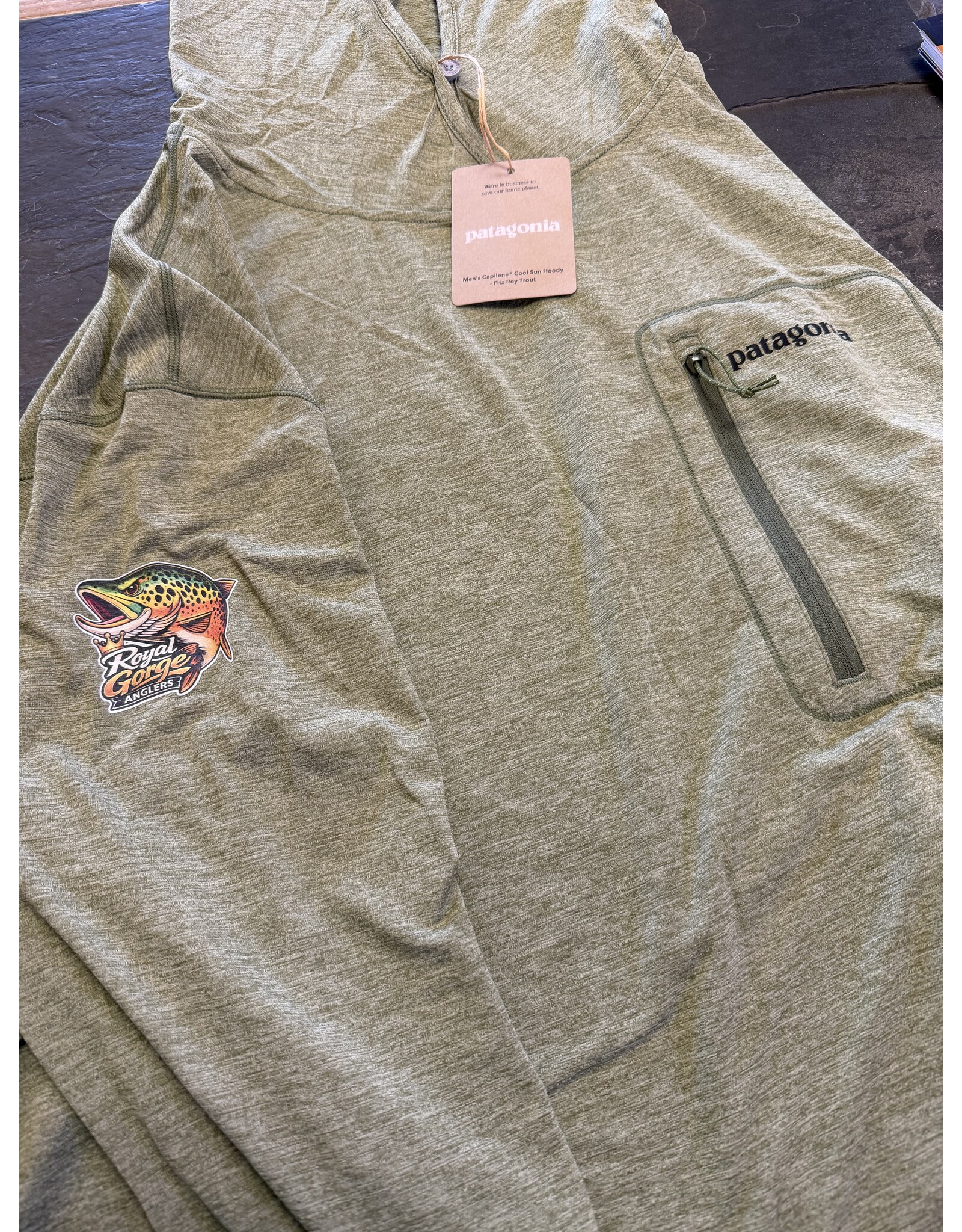 Patagonia Patagonia Cap Cool Sun Hoody RGA Logo