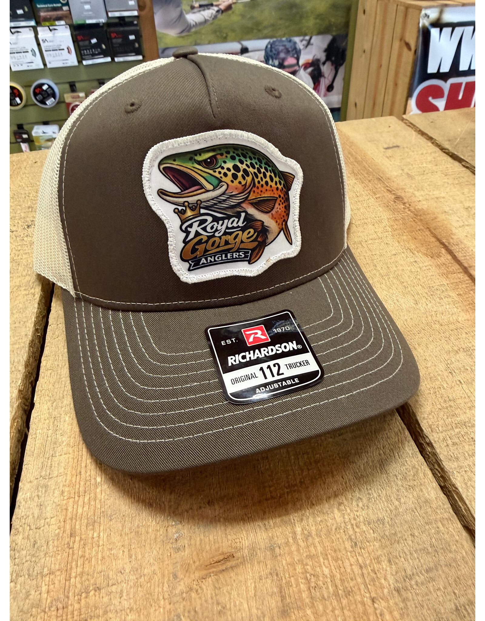 Richardson RGA BrownBow Trucker (Coffee/ Tan)