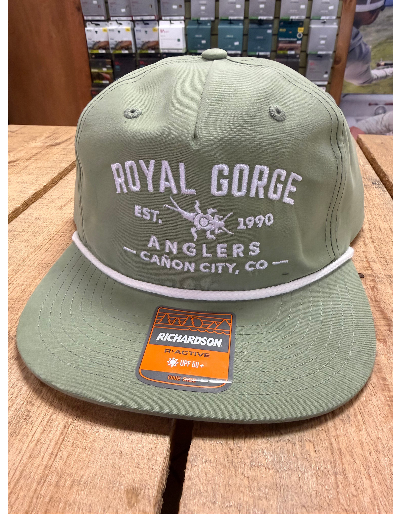 Richardson RGA Heritage Hat (Sage w/ White Rope)