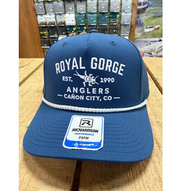 Richardson RGA Heritage Hat (Blue w/ White Rope)