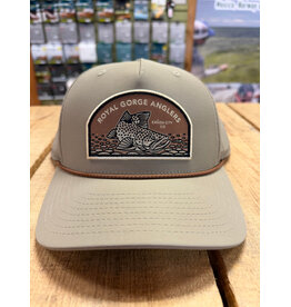 Richardson RGA Browntown Performance Trucker (Trenchcoat/ Russet Grey)