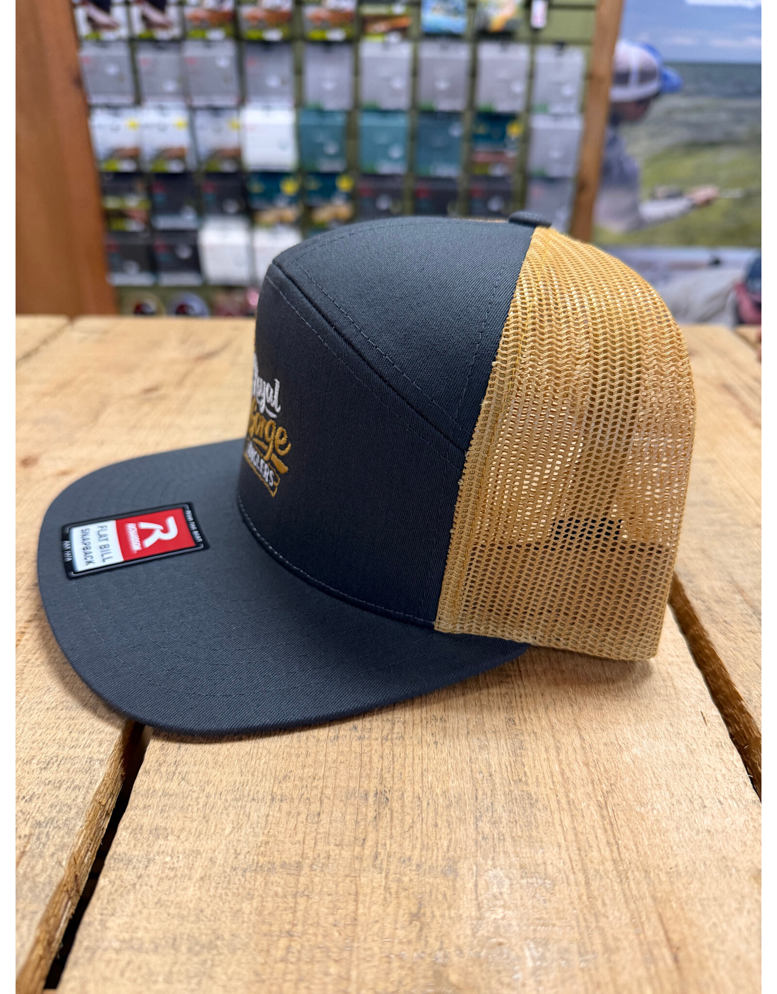 Richardson RGA Crown Trucker (Charcoal/Old Gold)