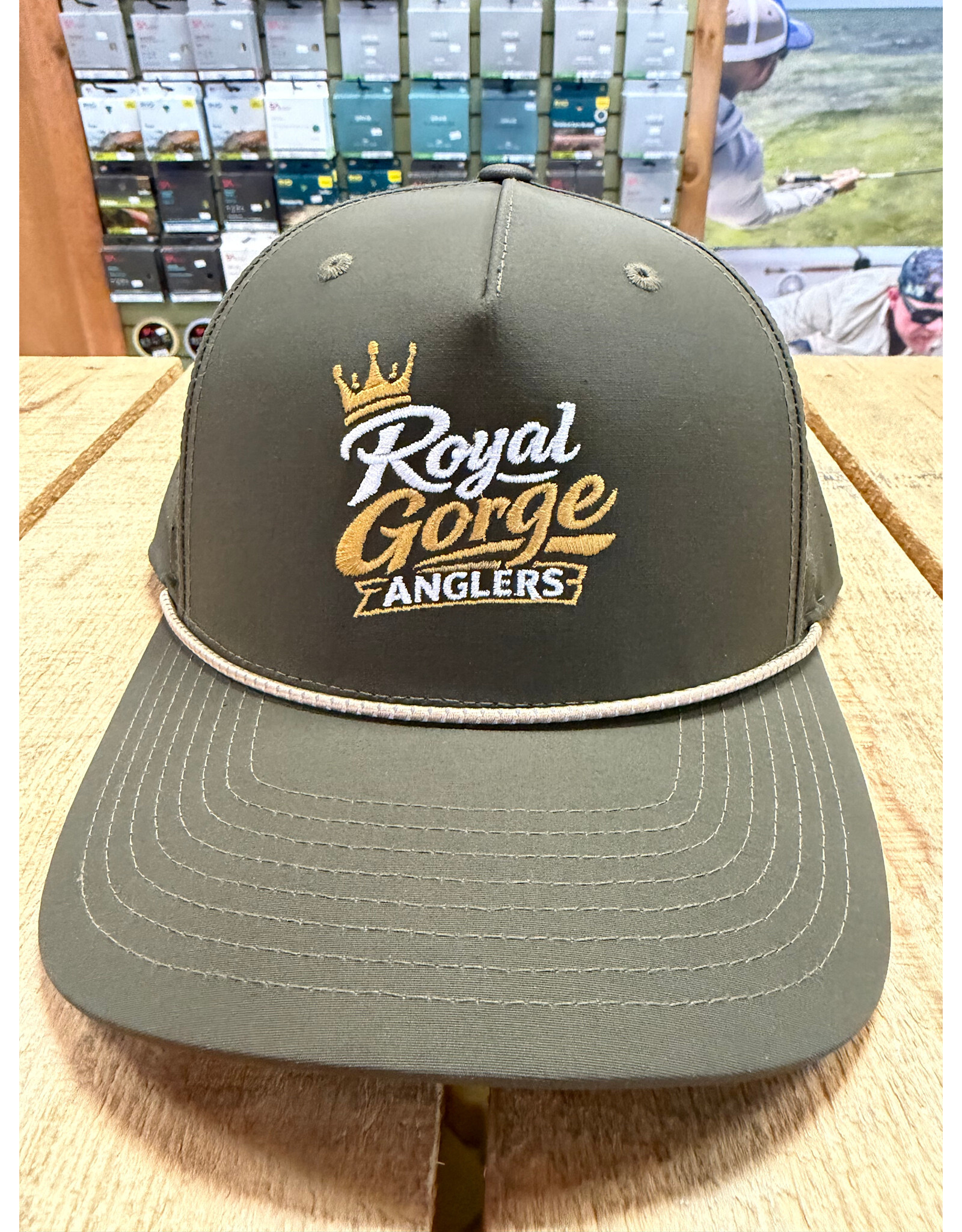 Richardson RGA Crown Performance Trucker (Dark Loden/Tannin Grey)