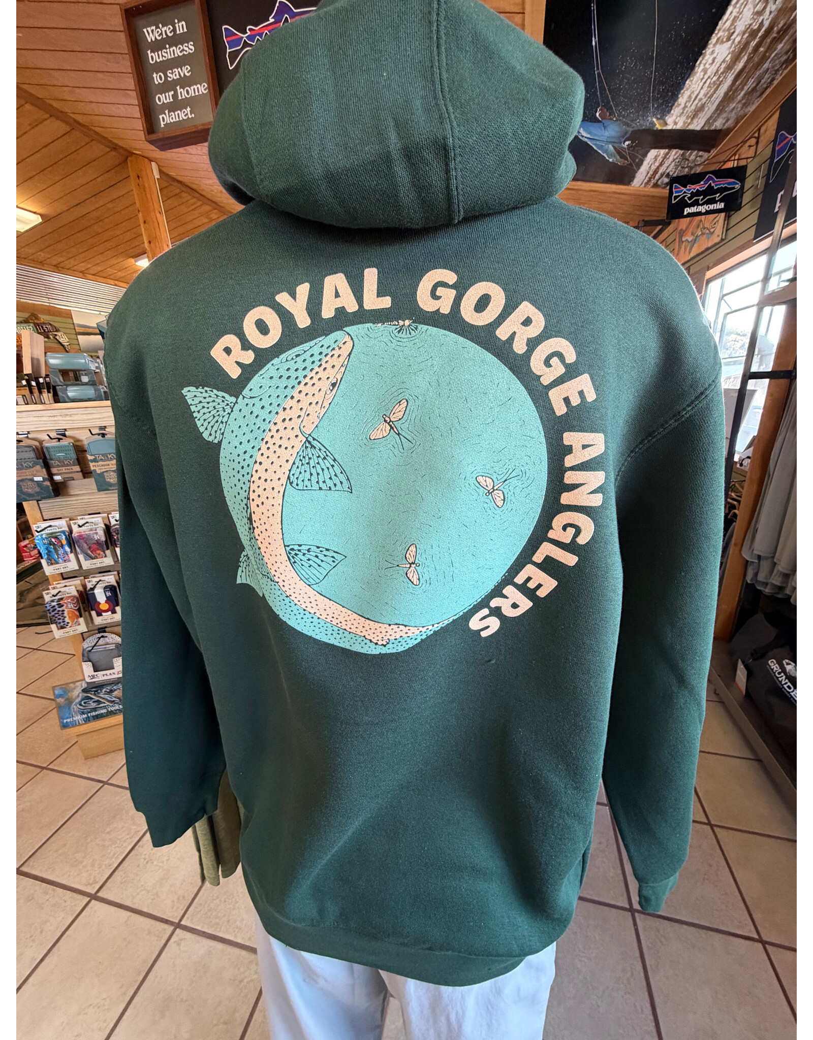 Uscape RGA Trout Turn Fleece Pullover Hoody