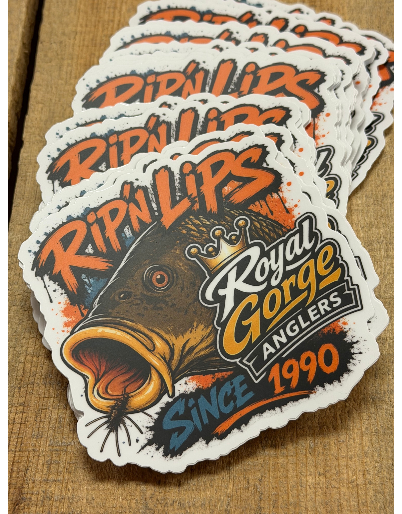 RGA Rip'N Lips Sticker