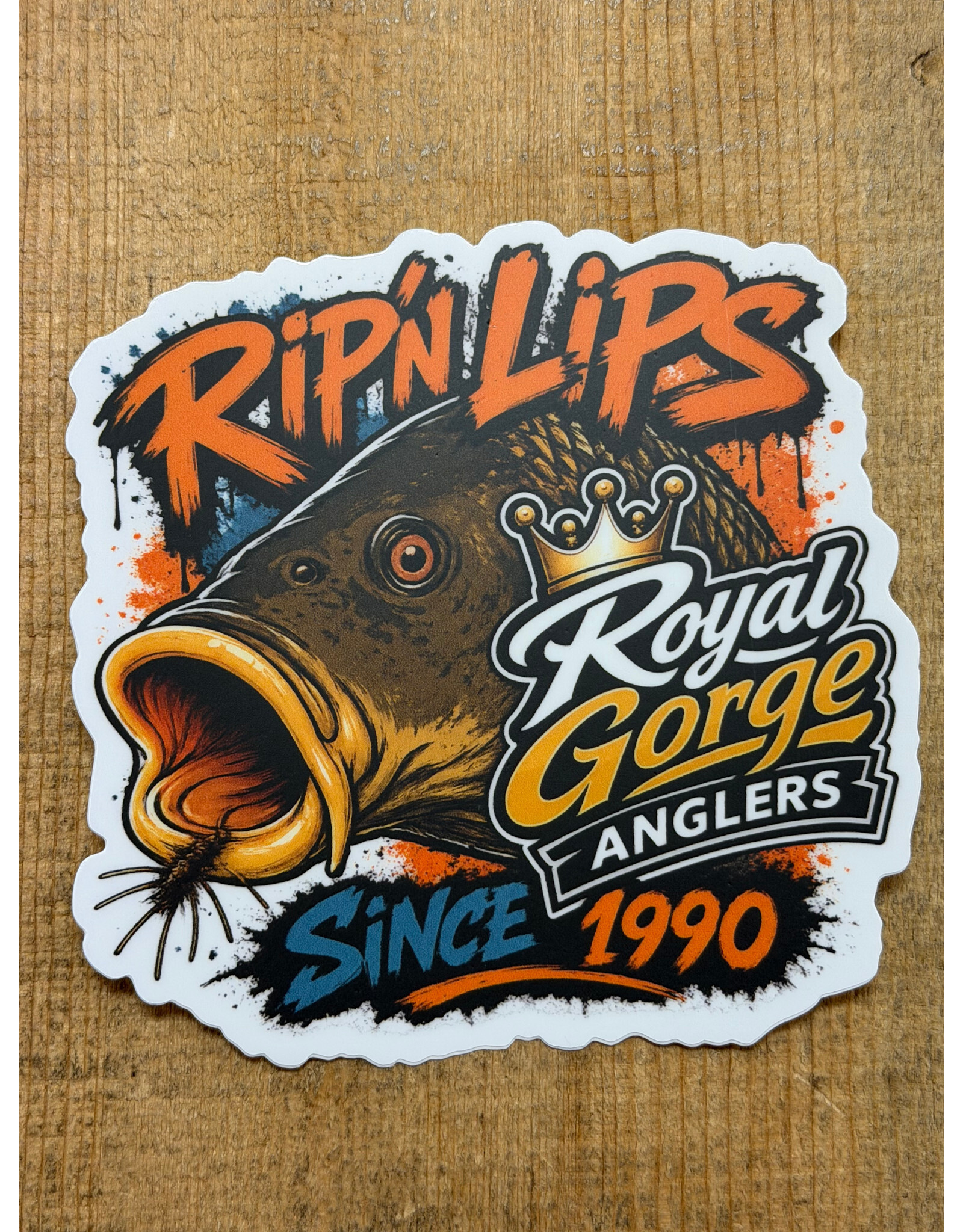 RGA Rip'N Lips Sticker