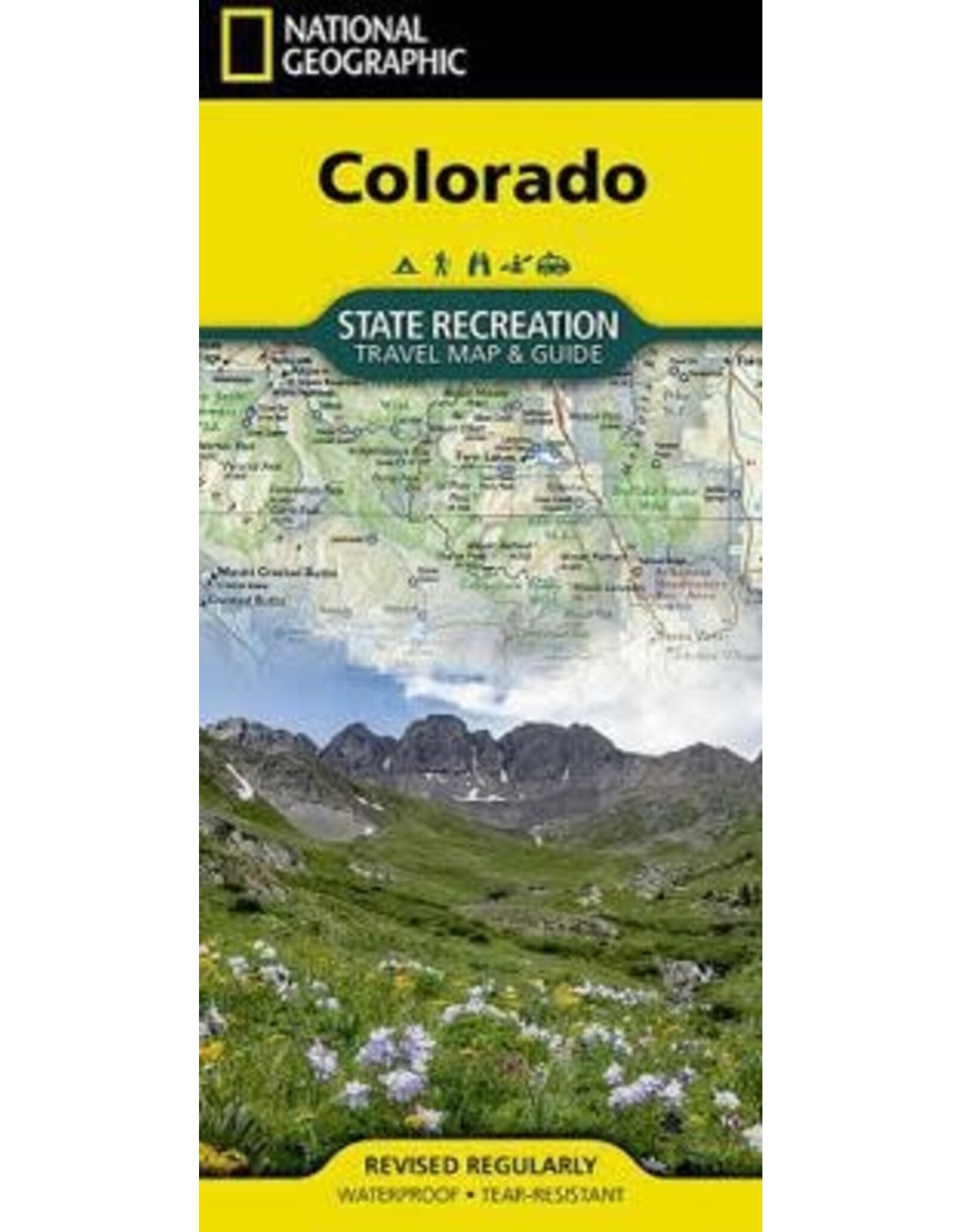 National Geographic National Geographic Colorado State Recreational Map