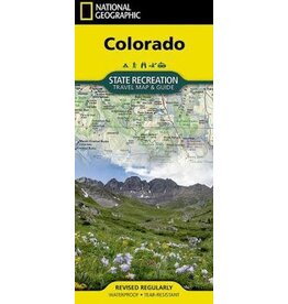 National Geographic National Geographic Colorado State Recreational Map