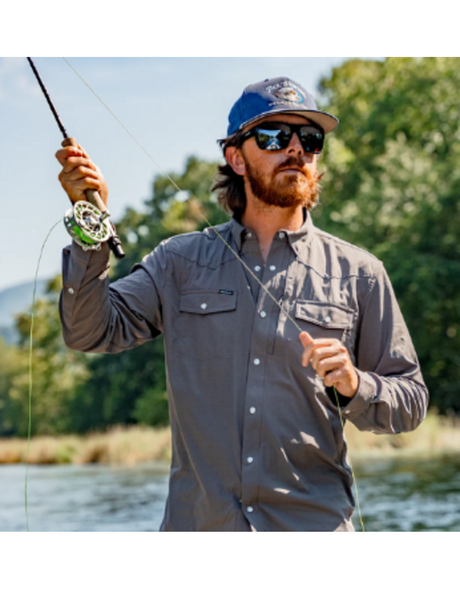 poncho Poncho "The Goodnight" LS Performance Western Shirt
