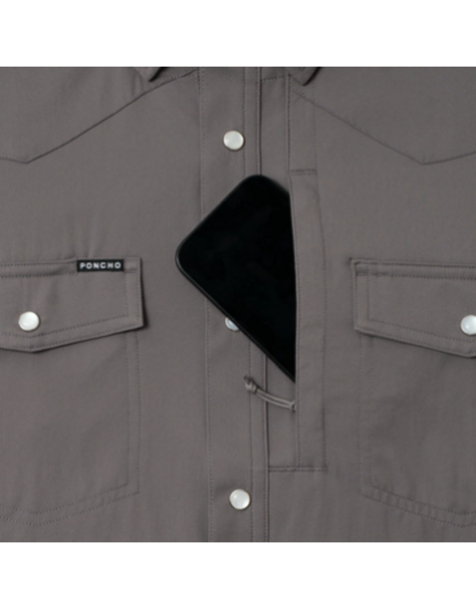 poncho Poncho "The Goodnight" LS Performance Western Shirt