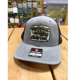 Richardson RGA "Professional Stripper" Trucker Hat (Heather Grey/ Black)