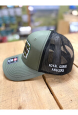 Richardson RGA "Professional Stripper" Trucker Hat (Loden/ Black)