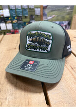 Richardson RGA "Professional Stripper" Trucker Hat (Loden/ Black)