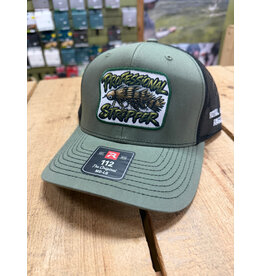 Richardson RGA "Professional Stripper" Trucker Hat (Loden/ Black)
