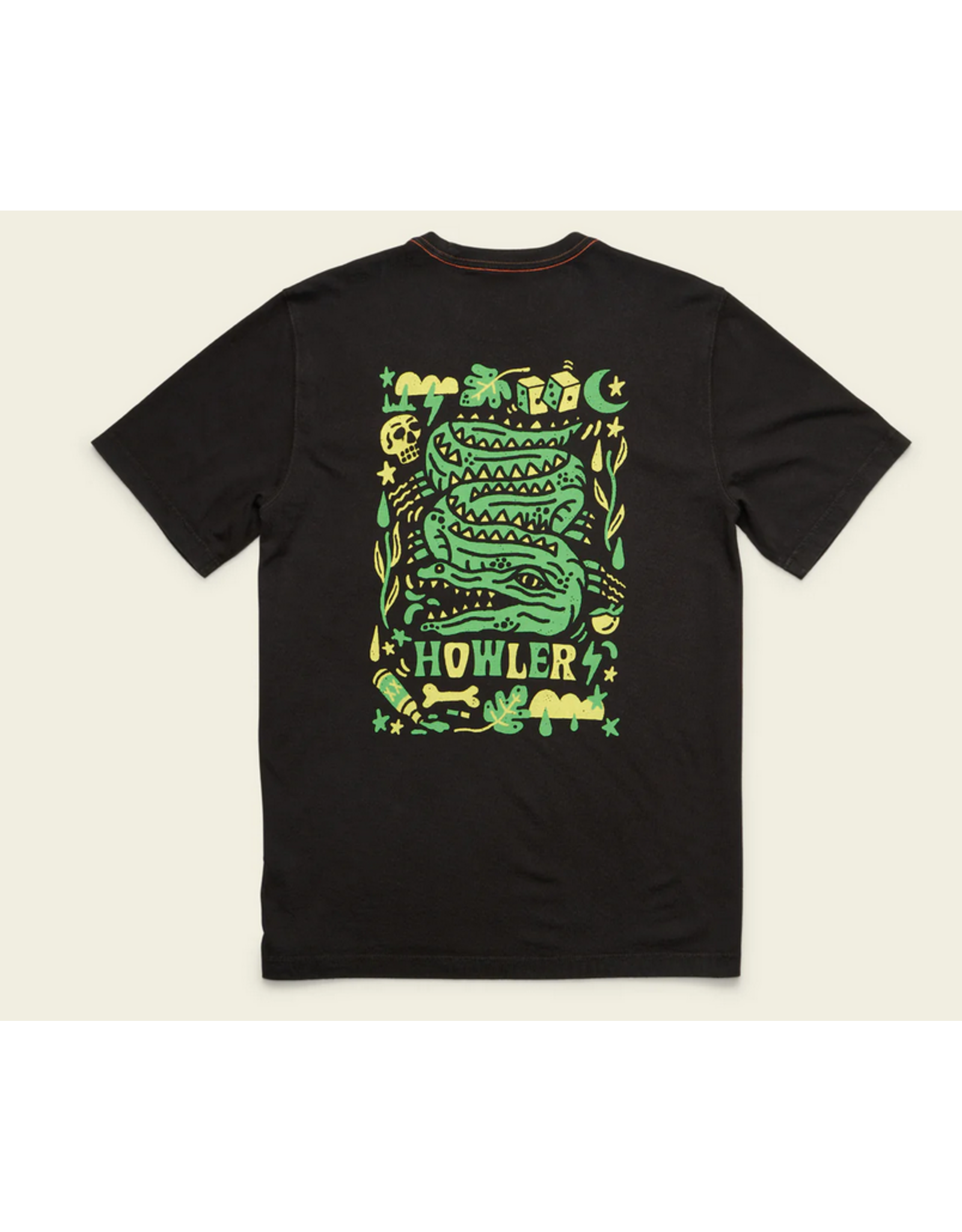 Howler HOWLER Slithering Gators Pocket T-Shirt