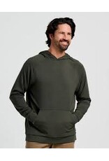 Free Fly Men's Bamboo Lightweight Fleece Hoodie (Dark Forest) Size L